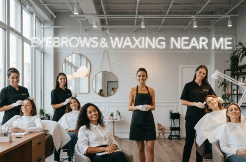 Eyebrows and Waxing Near Me