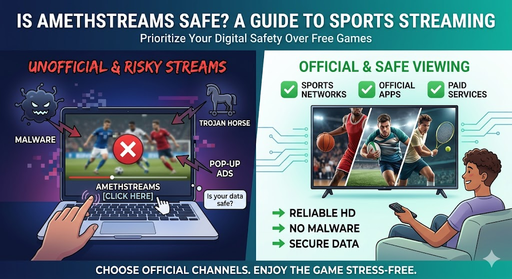 Is Amethstreams Safe ? A Guide to Watching Live Sports Online